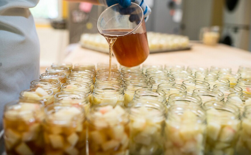 North Carolina-based April McGreger, owner of Farmer's Daughter Pickles and Preserves, used the Bradford to craft 150 jars of traditional Southern pickled watermelon rinds, as well as watermelon jam.