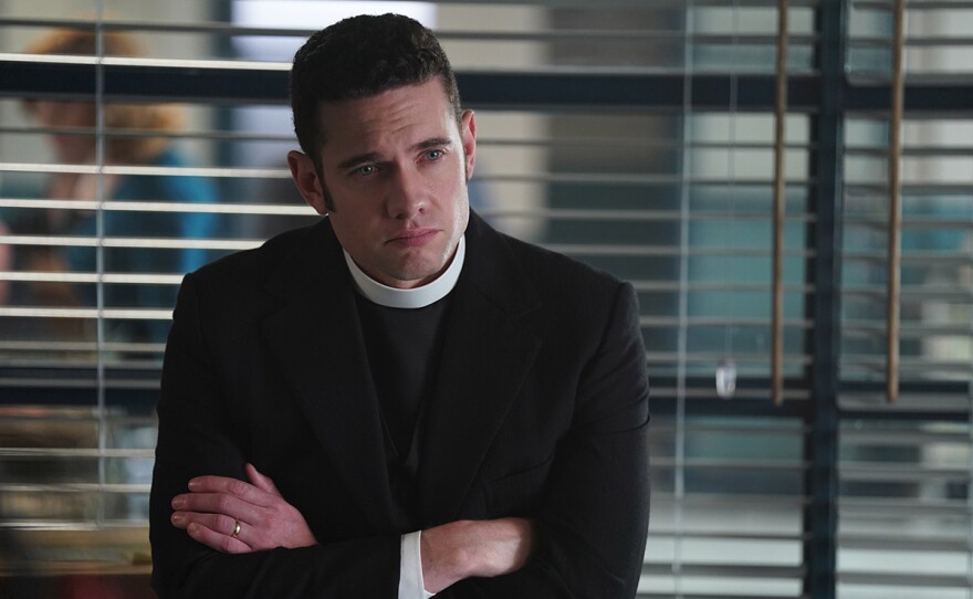 Shown: Tom Brittney as Will Davenport. Geordie is placed on desk duty as Elliot contrives to force him to resign. The next murder case is handed to Larry, who struggles but wisely enlists the help of Miss Scott.