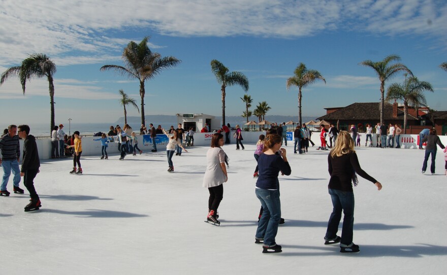 Celebrating The Season With A Seaside Skate KPBS Public Media