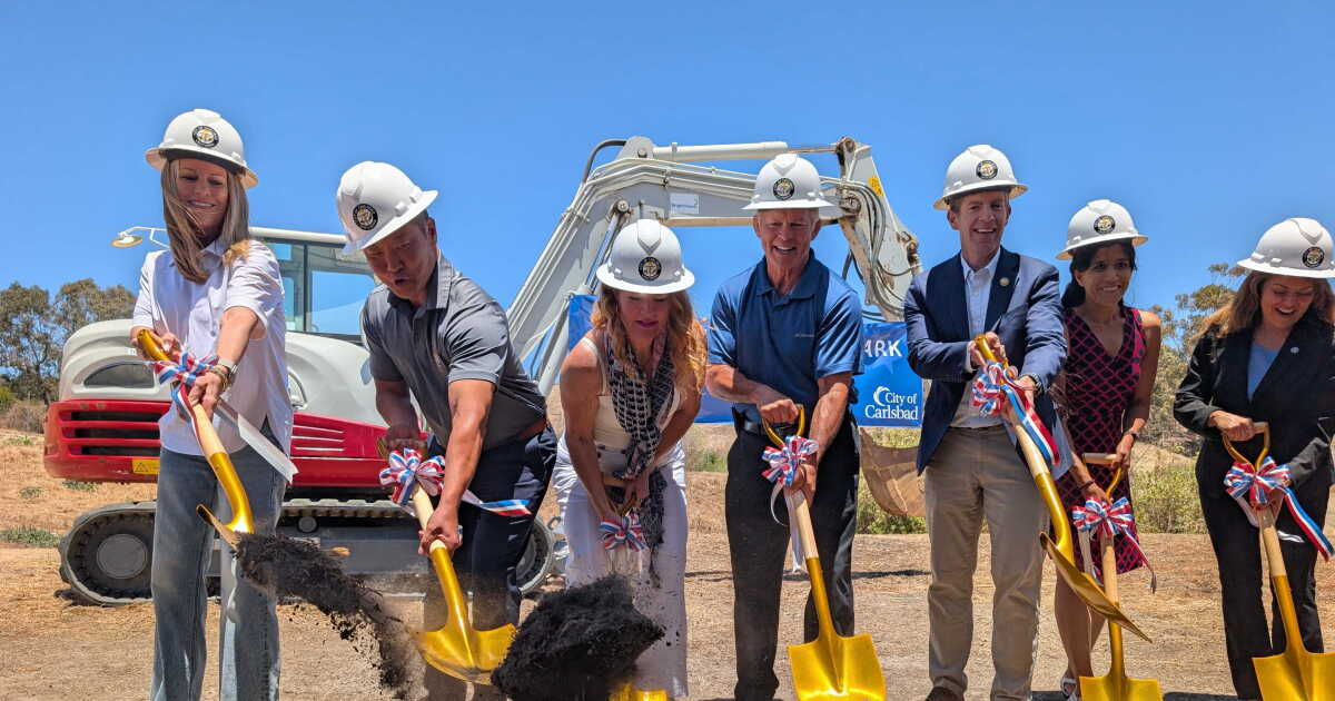 Carlsbad breaks ground on historic Veterans Memorial Park