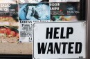 A "Help Wanted" sign is posted at a restaurant in Los Angeles on Feb. 2, 2023. U.S. employers added 311,000 jobs last month, a number that indicates the labor market remains fairly hot.