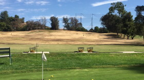 Some of the fairways at the StoneRidge Golf Course in Poway are have turned brown and some golfers fear there could be more to come if the course's owner does not get approval to build some condos, Oct. 10, 2017.   