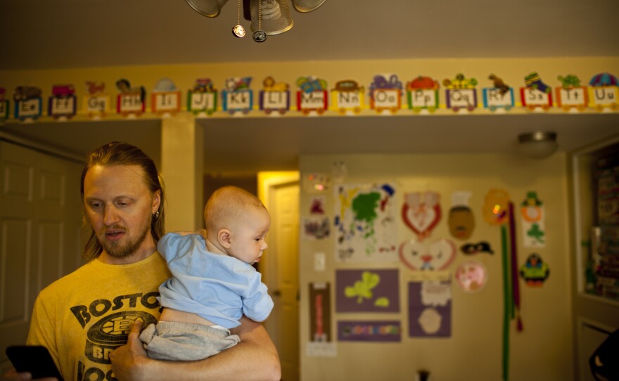 "She was bringing stress home and I was bringing stress home," Jonathan says. "Once I lost my job, the dynamic changed. I was happier and Egan was happier. There was no tension."