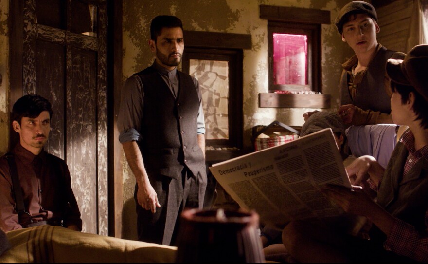 A scene from episode 1 of "Hijos Del Desierto" (Sons of the Desert)