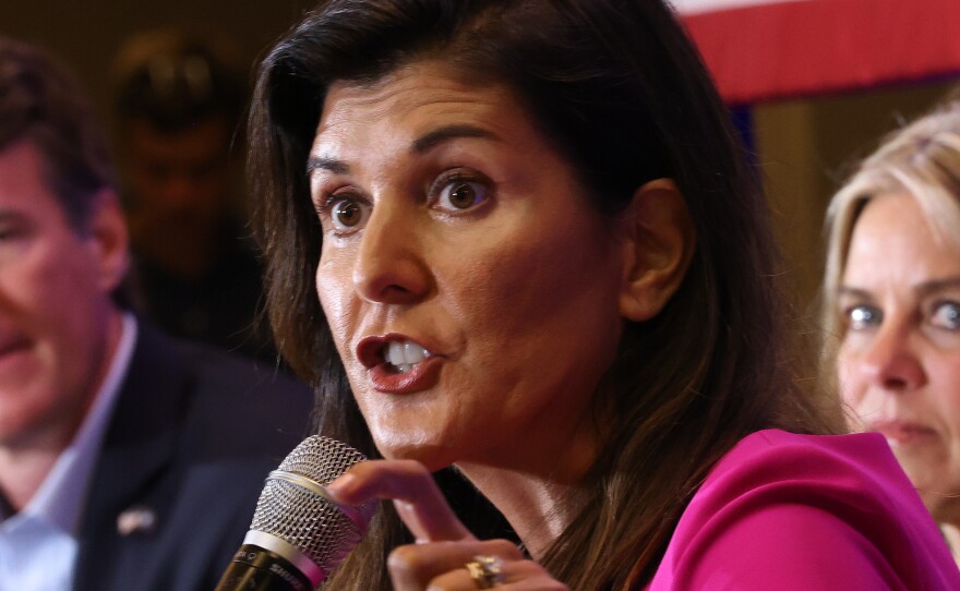Former South Carolina Gov. Nikki Haley has been on the conservative speaking circuit, hinting at a potential 2024 run.
