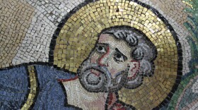 The mosaics in the Church of the Nativity date to the 12th century.