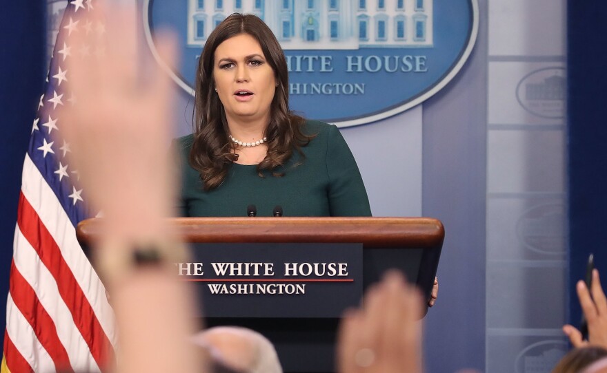 White House press secretary Sarah Huckabee Sanders has helped pitch the idea that the Republican tax overhaul plan would generate a "raise" for the average American family, though that is disputed.