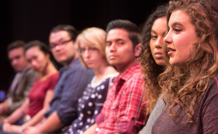 The Jonathan Dunn-Rankin Scholarhip Award and Creative Arts Initiative For Supporting New Works went to Blindspot Collective for it drama about mental illness, “Untold."