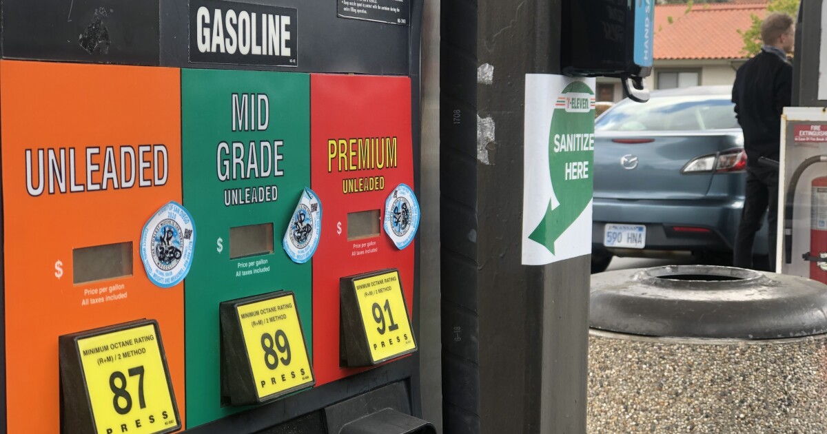 Average San Diego County gas price tops 5 for first time KPBS Public Media