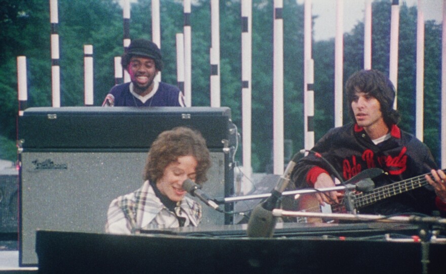 Music icon Carole King’s triumphant May 26, 1973, homecoming concert on the Great Lawn in New York City’s Central Park.