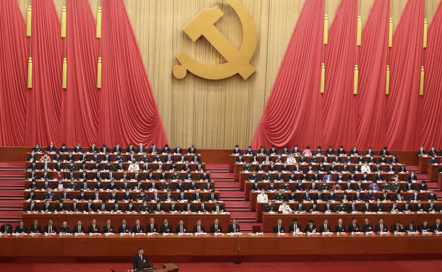 More than 2,200 delegates, representing more than 96 million members of China's Communist Party, attend the congress.