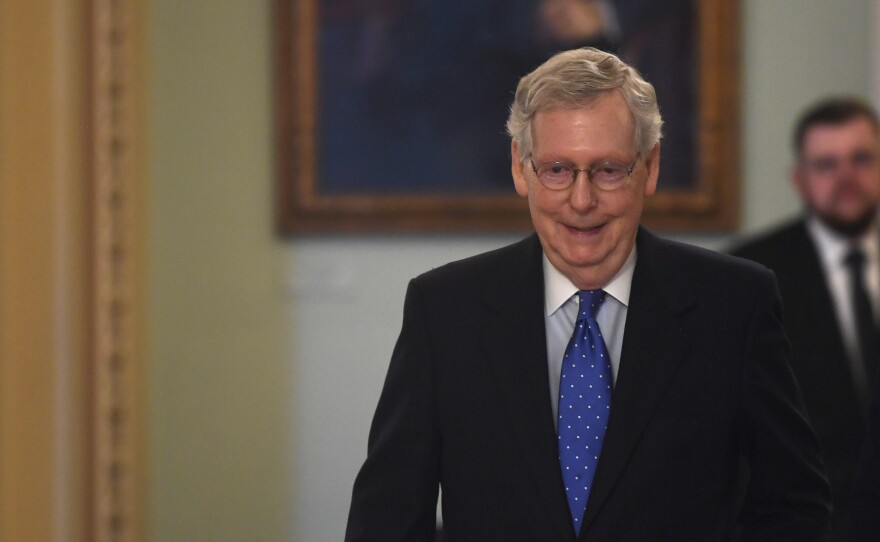 Senate Majority Leader Mitch McConnell says he would fill a potential Supreme Court vacancy in 2020.