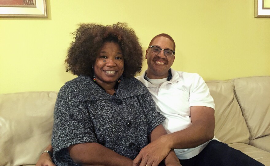 Dave and Jacinda Beason. Family dinners are where whatever their two boys are thinking — about gang violence in the news, about police shooting videos — gets hashed out.