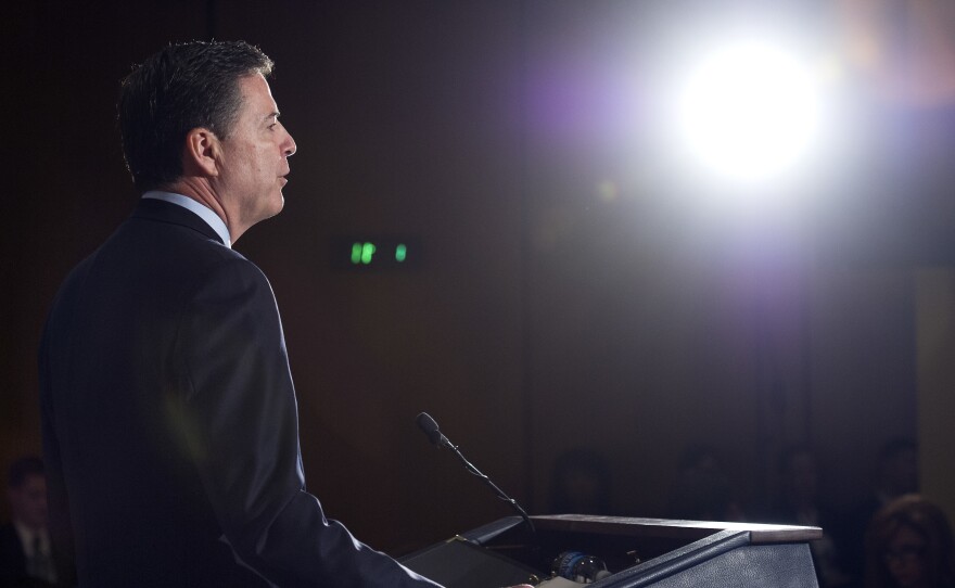FBI Director James Comey delivered a stinging statement about Hillary Clinton's use of private email servers while secretary of state, but he did not recommend a formal indictment.