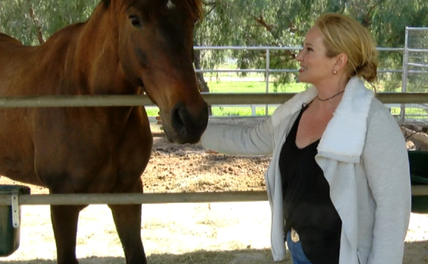 Elizabeth Buenrostro, a proponent of a citizens initiative to approve the Lilac Hills development near Valley Center, March 8, 2016.