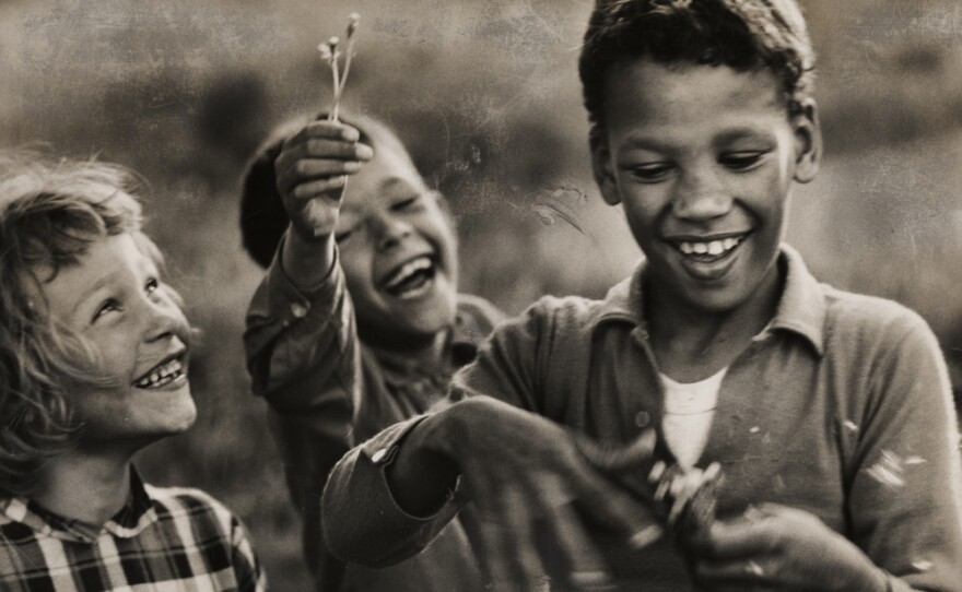 The Lovings' children, Peggy, Sidney and Donald