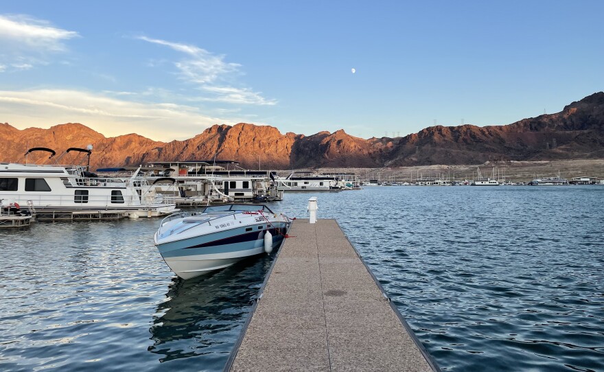 Marinas along Lake Mead have had to be moved several times this year alone as the shoreline recedes.<a href="https://files.slack.com/files-pri/T031C6G0U-F043CHXNK4K/img_6548.jpg" data-qa="message_file_image_thumbnail" data-file-id="F043CHXNK4K" data-remove-tab-index="true"></a>