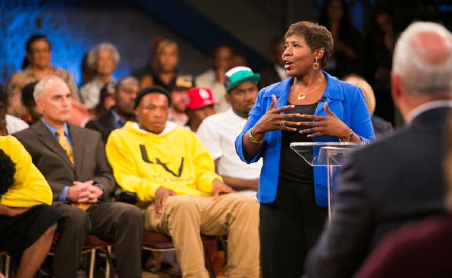 Gwen Ifill moderates "America After Ferguson."