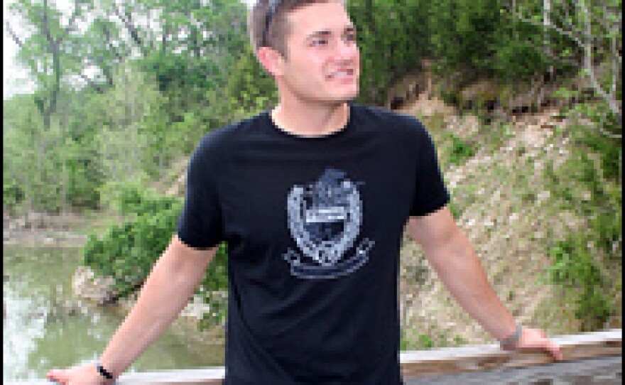 McGregor on a recent hike in Texas.