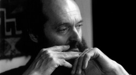 Estonian composer Arvo Pärt, creator of contemplative music, photographed in 1990 by influential patron Betty Freeman.