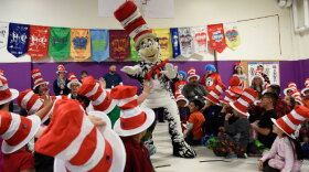 The National Education Association's Read Across America campaign is shown in this undated photo. 