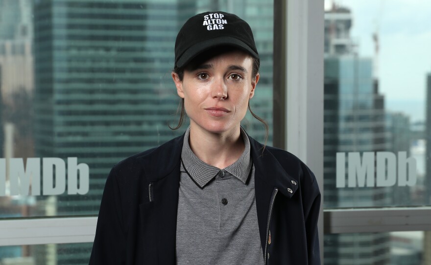 Elliot Page pictured in 2019. Formerly known as Ellen Page, he announced on Tuesday he is transgender. Page posted to both Instagram and Twitter and received expressions of support from hundreds of thousands of people.