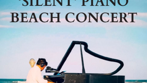 'Silent Piano' Beach Concert