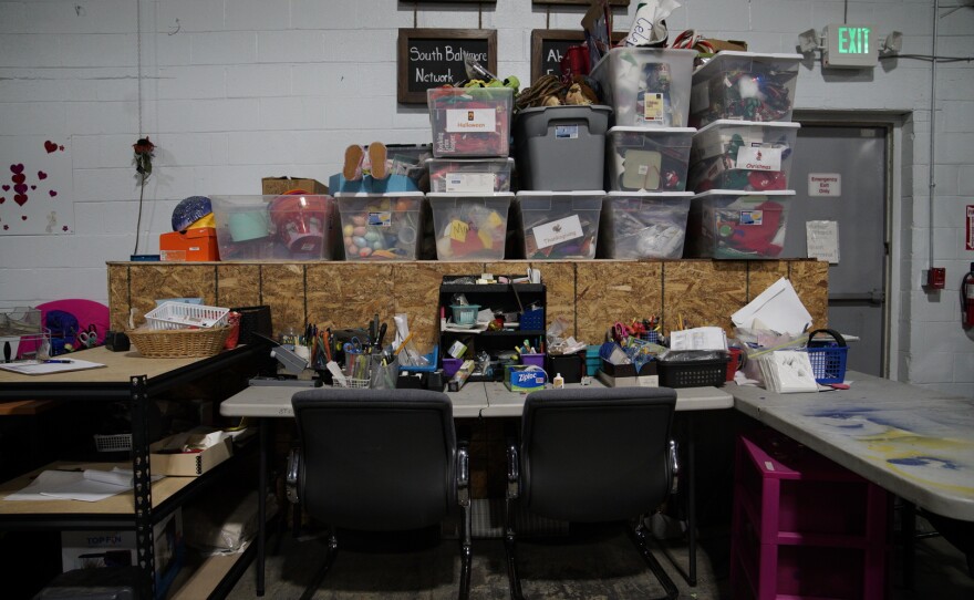 The Swap shares warehouse space with other nonprofits.