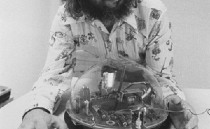 Seymour Papert invented this small mobile robot, called the "Logo Turtle," for children's play and problem-solving.