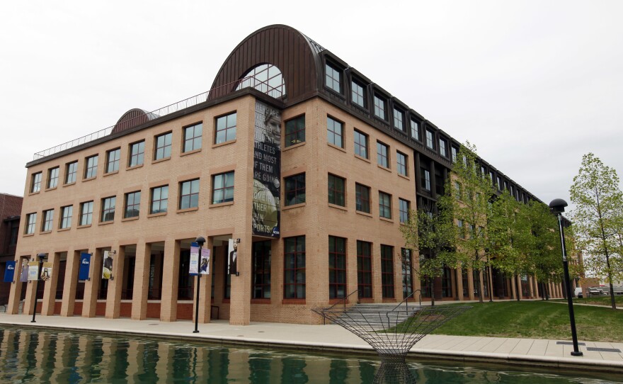 The NCAA headquarters in Indianapolis.