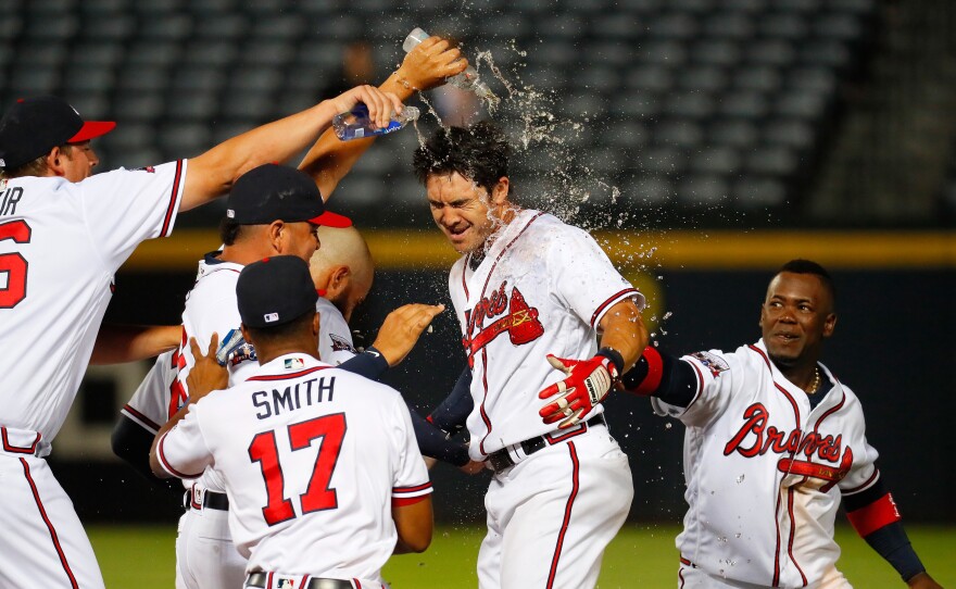 Maybe this year the Braves will celebrate wins by pouring the beer aged with chips from the making of baseball bats over each other. That might be too meta though.