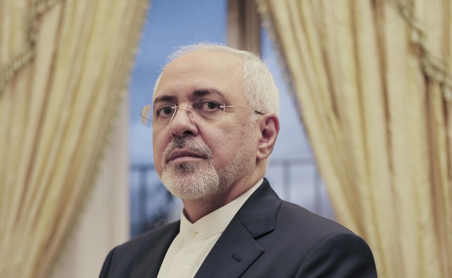 Iranian Foreign Minister Mohammad Javad Zarif in 2018. He was interviewed by NPR on Tuesday.