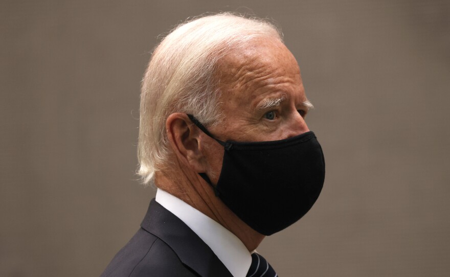 Democratic presidential nominee Joe Biden