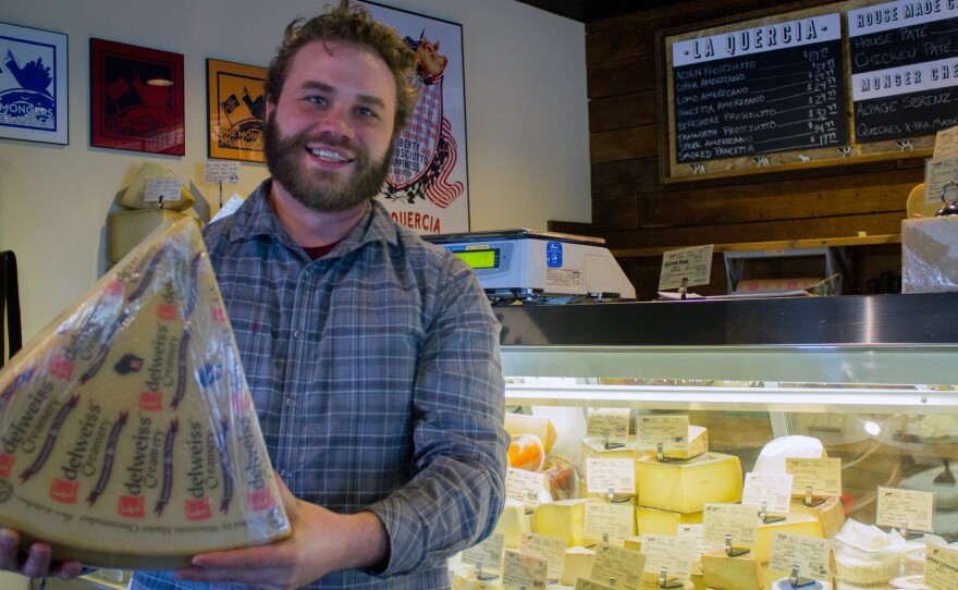 C.J. Bienert, owner of The Cheese Shop in Des Moines, says he expects to see more growth in domestic cheeses in the coming years.