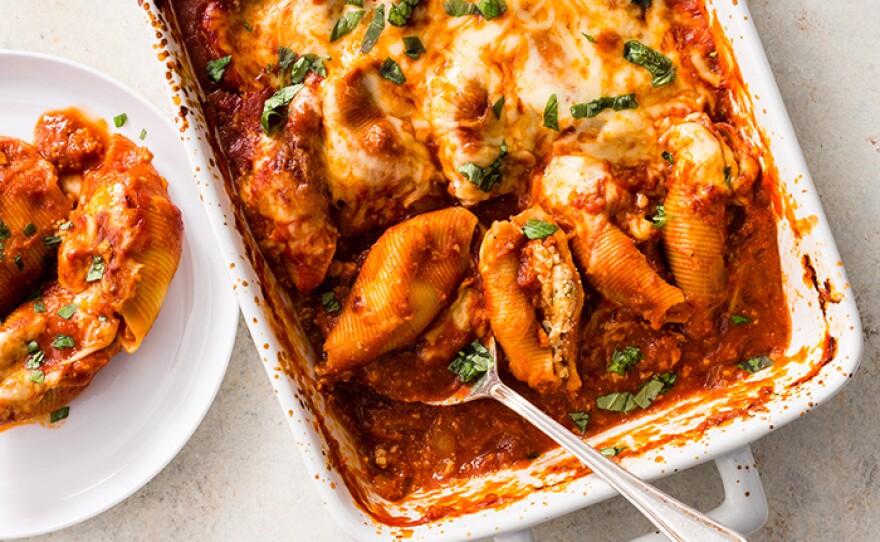 Cheesy Stuffed Shells