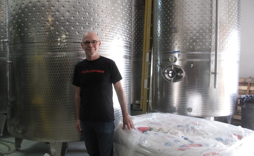 Ralph Erenzo, co-founder of Tuthilltown Spirits, transformed an old grain mill in Gardiner, N.Y., into one of the state's first boutique distilleries to open in New York since Prohibition.