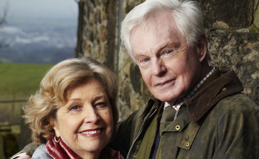 Celia (Anne Reid) and Alan (Derek Jacobi) at Far Slack Farm.