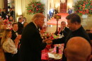 President Donald Trump shakes hands with China's President Xi Jinping in the East Room of the White House during a State Dinner, Thursday, Sept. 24, 2026, in Washington.