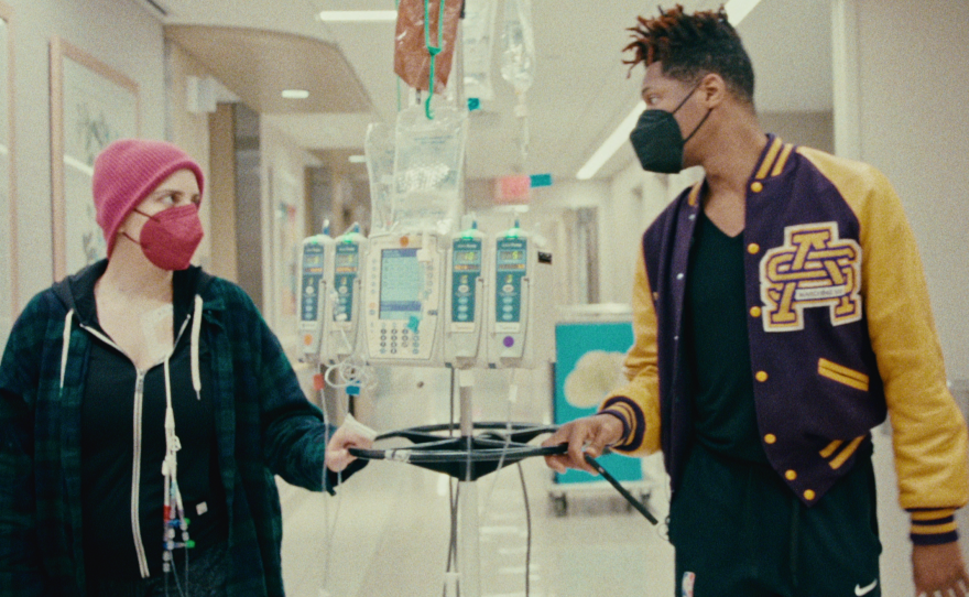 In between rehearsals, concerts, the Grammy Awards and composing his first symphony, Jon Batiste visited his now wife Suleika Jaouad in hospital as she was receiving chemotherapy for leukemia.