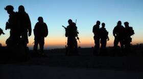 Afghan Commandos and U.S. Special Forces patrol Paktia province in November 2010.