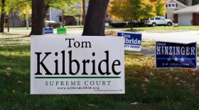 Illinois Supreme Court Justice Tom Kilbride is running for a second 10-year term on the court. So far, the race has been flooded with almost $3 million, and experts say the race's outcome could have a lasting impact on the court system's independence.