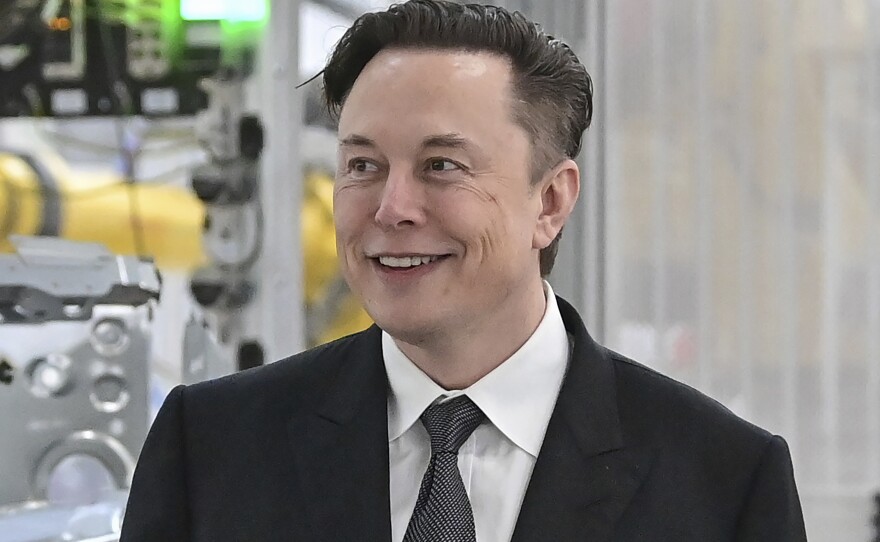 Tesla CEO Elon Musk.