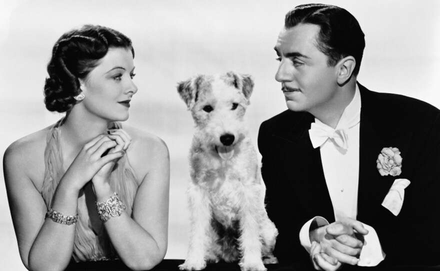 Myrna Loy, Asta, and William Powell are perfection in "The Thin Man."