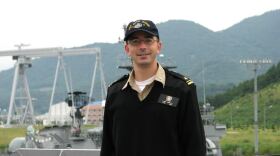 Portrait of Navy Lt. Cmdr. William "Liam" Corley in 2007