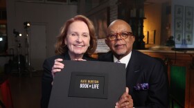 Kate Burton and Henry Louis Gates, Jr.