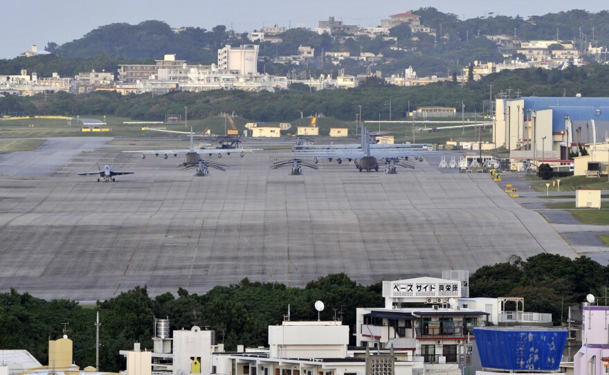 U.S. Marine Corps Air Station Futenma in Okinawa, Japan.