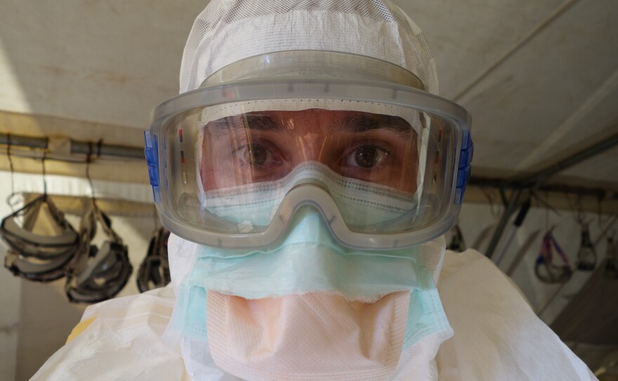 William Fischer, a pulmonary doctor at the University of North Carolina, recently went to Guinea to help treat people infected with Ebola.