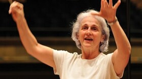 World renowned Venezuelan choral conductor Maria Guinand.  
