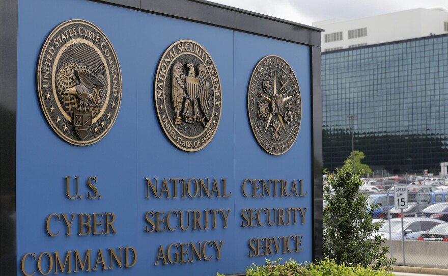 The National Security Agency campus in Fort Meade, Md.