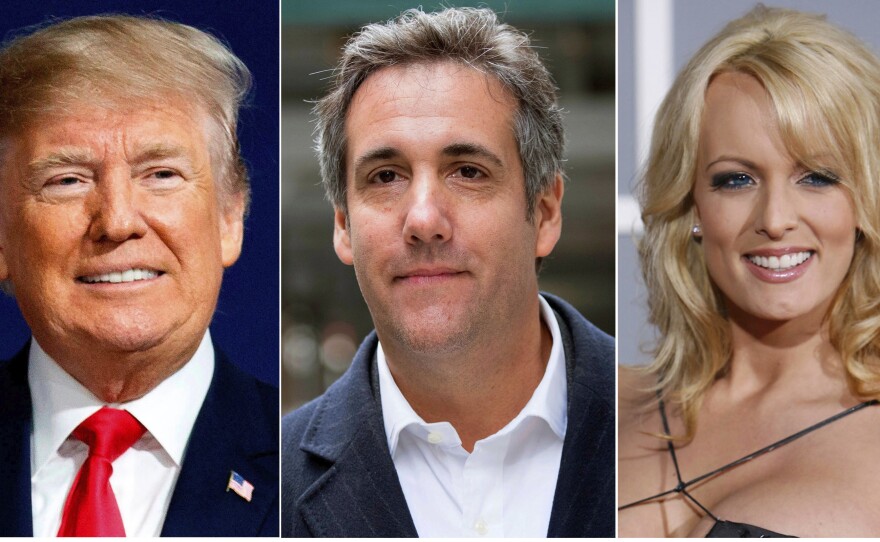 Court documents released Thursday includes details about Donald Trump directing then-lawyer Michael Cohen to help arrange payments to Stormy Daniels and another woman.